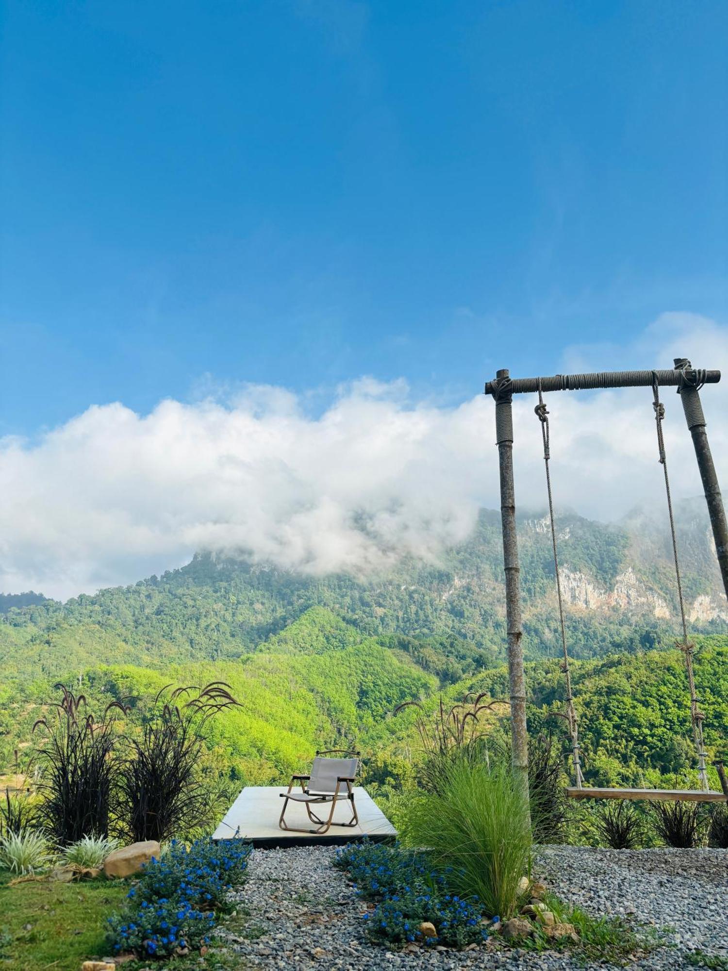 Camping Phutajoy Khaosok แคมป์ปิ้งภูตาจ้อยเขาศก Ban Thung Lang Tham Екстер'єр фото